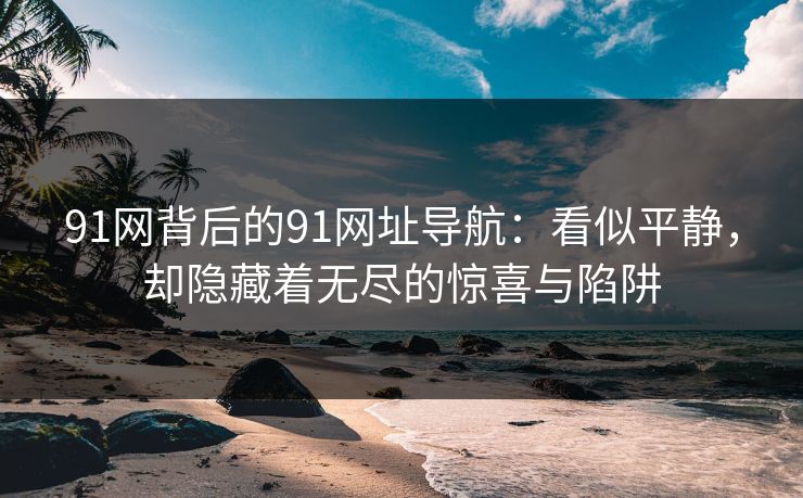 91网背后的91网址导航：看似平静，却隐藏着无尽的惊喜与陷阱